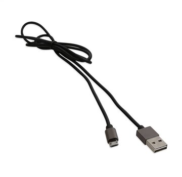 Platinet CABLE MICRO USB VERS USB CABLE PLATINET PRISE DOUBLE FACE 1M BLACK [43466]