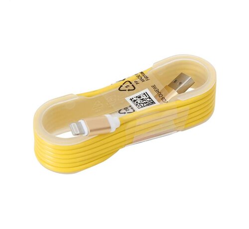 Omega CABLE OMEGA USB LIGHTNING 1,5M GOLD