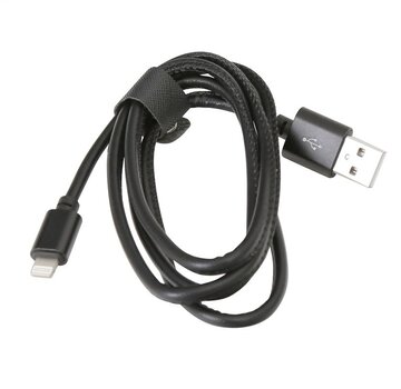 Platinet CABLE USB CUIR PLATINET LIGHTNING - 1M NOIR