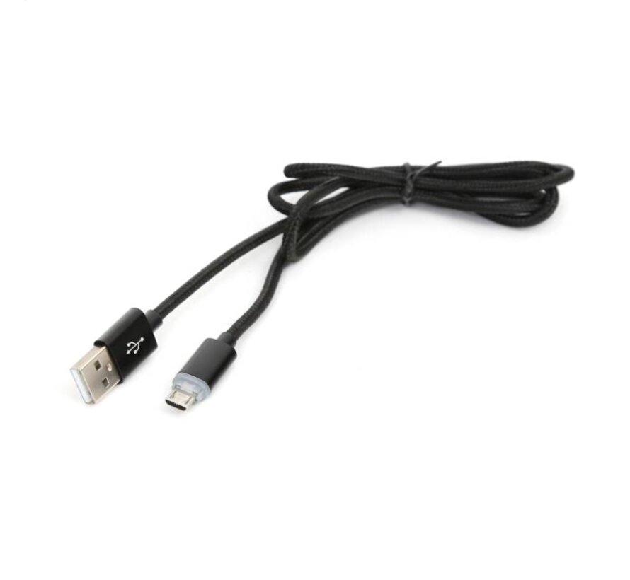 OMEGA USB 2.0 CABLE microUSB for smartphones, tablets 1M [41268]