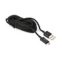 PLATINET MICRO USB TO USB CABLE 3M BLACK BLISTER