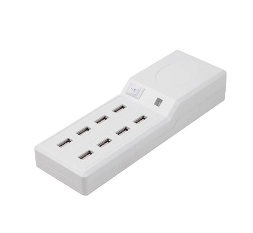 Platinet PLATINET FAMILY CHARGER 8-PORT USB 10A WHITE [42654]