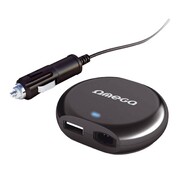 Omega OMEGA UNIVERSAL CAR AUTOMATIC NOTEBOOK CHARGER 2-in-1 90W + 2.1A USB PORT