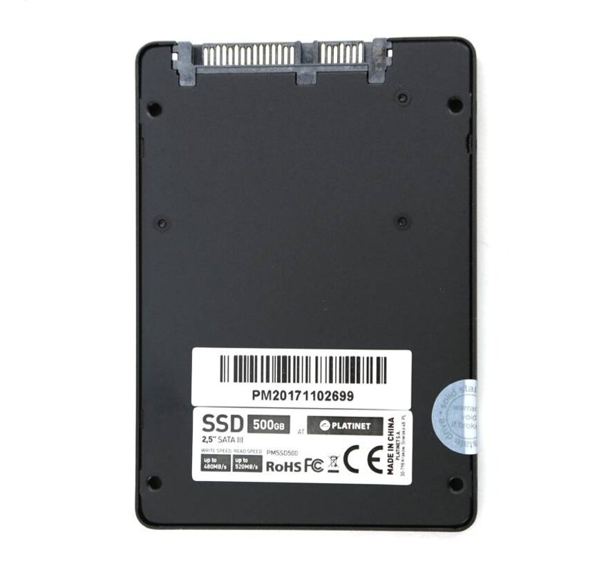 PLATINET SSD 500GB SATAIII 480/520MB/s ProLine [44135]