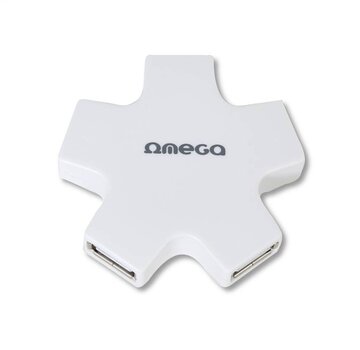 Omega OMEGA HUB 4 USB 2.0 STAR BLANC 42858