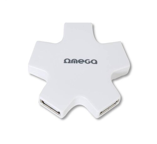 Omega OMEGA HUB 4 USB 2.0 STAR BLANC 42858
