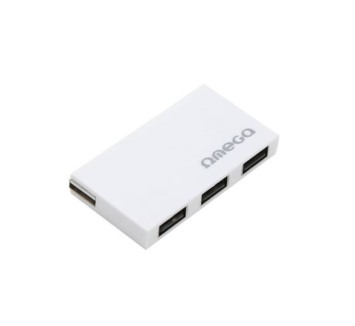 Omega OMEGA HUB 4 USB 2.0 BOX BLANC 42852