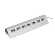 Omega OMEGA USB 2.0 HUB 7 PORT ALUMINIUM [42849]