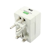 Omega ADAPTATEUR DE VOYAGE OMEGA 220-250V 4 EN 1 + PORT USB