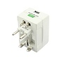OMEGA POWER TRAVEL ADAPTOR 220-250V 4 IN 1 + USB PORT