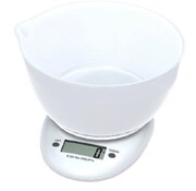 Omega OMEGA KITCHEN SCALE WHITE WITH BOWL