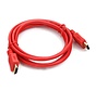 OMEGA CABLE HDMI v.1.4 RED 1.5M bulk 41548