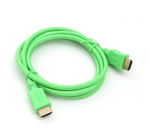 Omega CABLE HDMI NUMERIQUE OMEGA V1.4 - LONGUEUR 1.5M - VERT - sachet