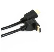 Omega OMEGA - CABLE HDMI v.1.4 GOLD ANGULAR 5M BLISTER [41854]