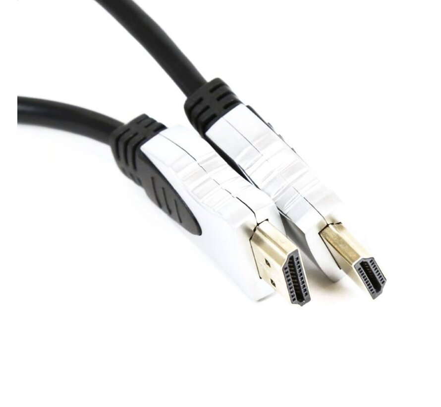 OMEGA HDMI CABLE v.1.4 GOLD 5M BLISTER [41852]