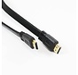 OMEGA HDMI CABLE v.1.4 BLACK 3M FLAT BLISTER [41848]