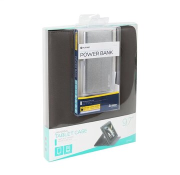 Omega OMEGA SET COVER FOR TABLET/E-BOOK 9,7-10,1"  MARYLAND/BLACK + POWER BANK 5000mAh SILVER