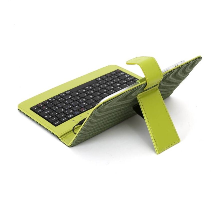 OMEGA ETUI POUR TABLETTE 7" + CLAVIER QWERTY MICRO USB