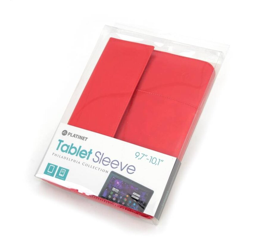 PLATINET TABLET SLEEVE 9,7"-10,1" PHILADELPHIA/RED