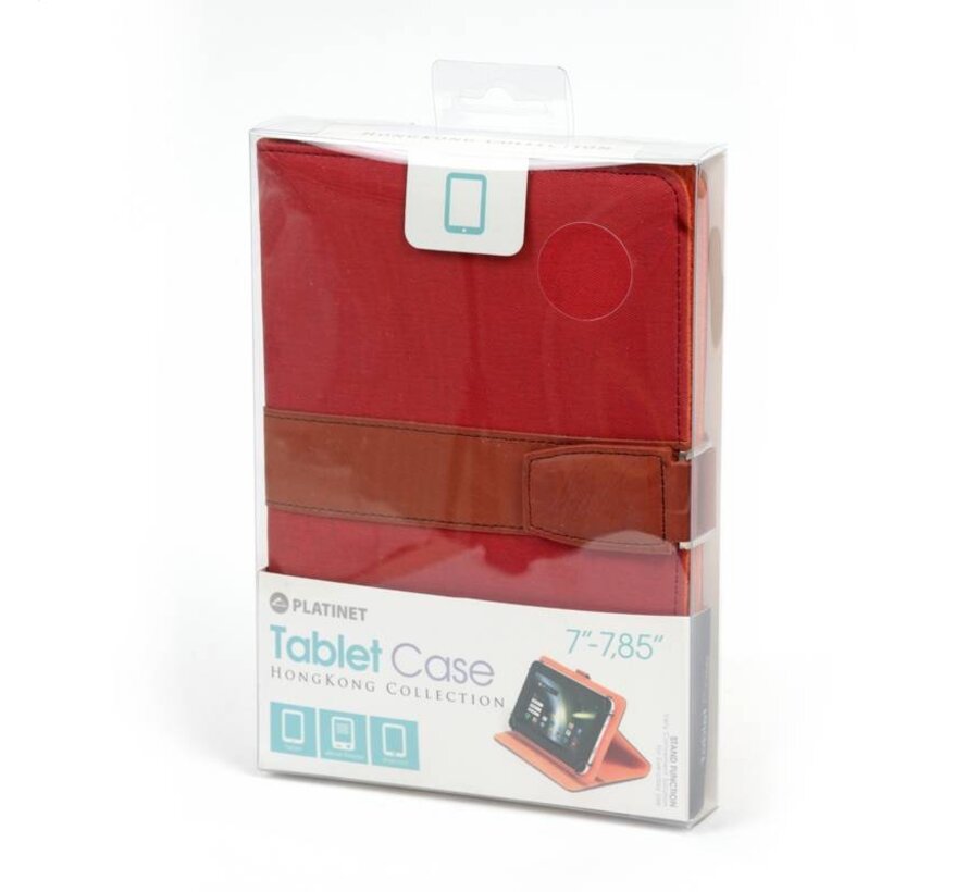 PLATINET ETUI NA TABLET 7"-7,85" HONG KONG/RED 41935