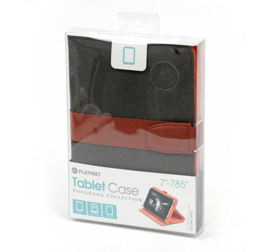 PLATINET TABLET PC SLEEVE 7"-7,85" HONG KONG/GREY 41934
