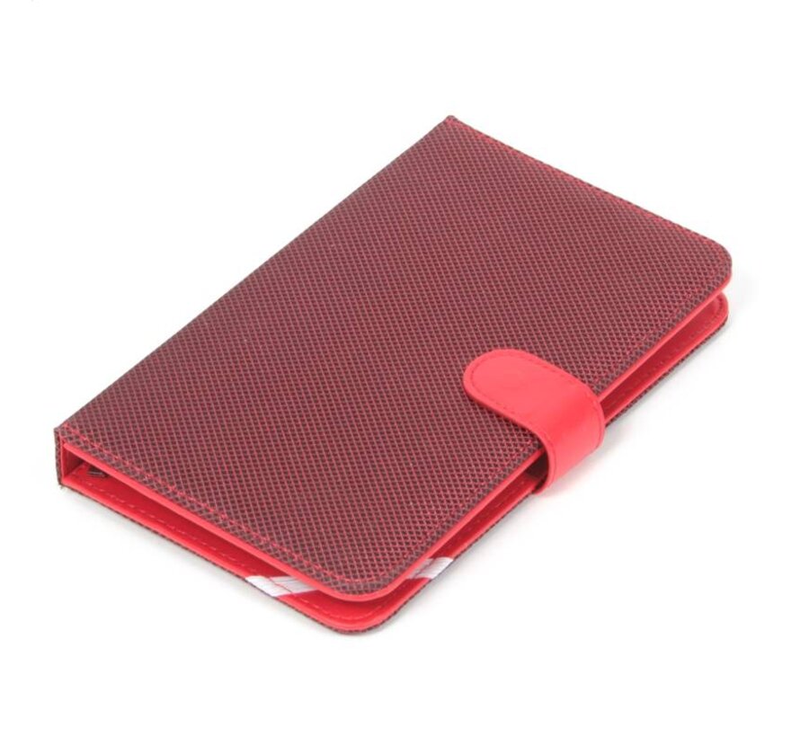 OMEGA TABLET KEYBOARD AND PROTECTIVE CASE INDIANA MICRO USB RED