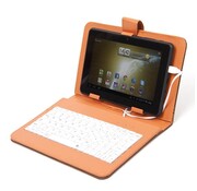 Omega OMEGA TABLET KEYBOARD AND PROTECTIVE CASE INDIANA ORANGE