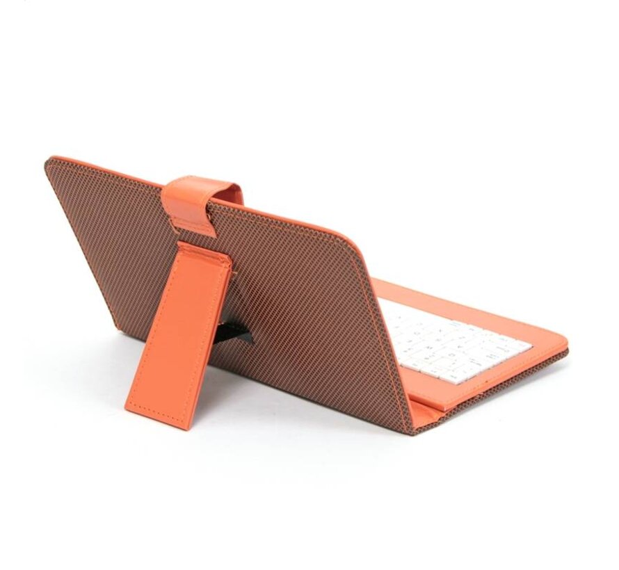 OMEGA ETUI POUR TABLETTE 7" + CLAVIER QWERTY MICRO USB