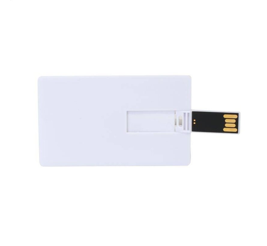 OEM PENDRIVE USB 2.0 Name Card 4GB WHITE