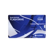Platinet PLATINET PENDRIVE USB 2.0 Name Card BLUE EDITION 32GB [44339]