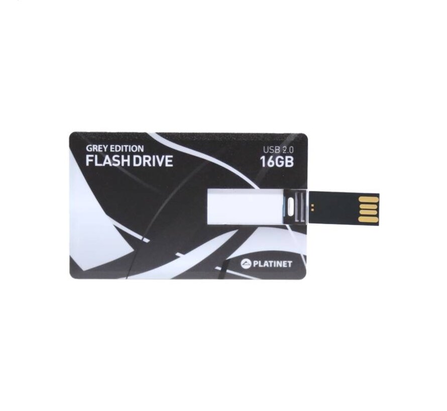 PLATINET PENDRIVE USB 2.0 Name Card GREY EDITION 16GB [44338]