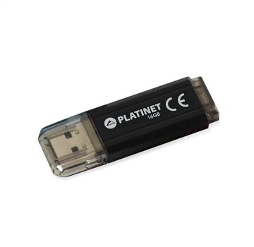 Platinet PLATINET PENDRIVE USB 2.0 V-Depo 16GB BLACK [42176]