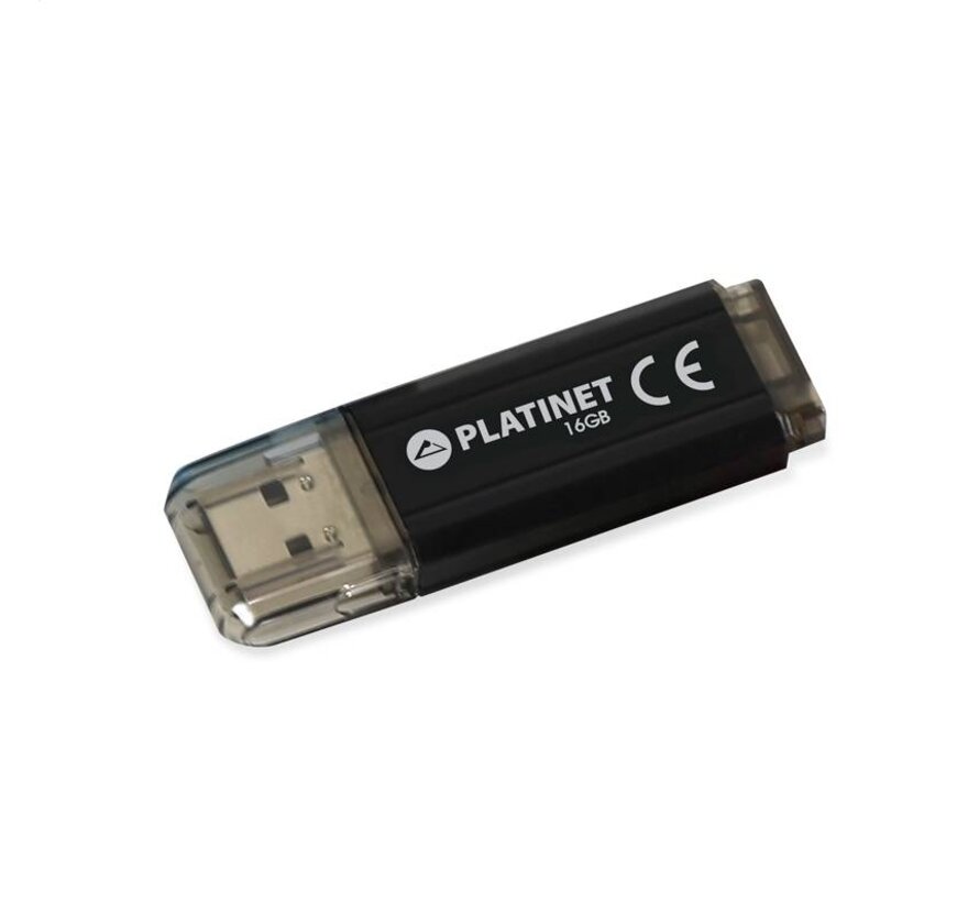 PLATINET PENDRIVE USB 2.0 V-Depo 16GB BLACK [42176]