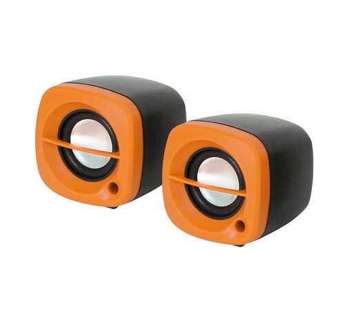 Omega ENCEINTES OMEGA  2.0 OG-15 6W ORANGE USB [43043]