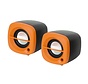 OMEGA SPEAKERS 2.0 OG-15 6W ORANGE USB [43043]
