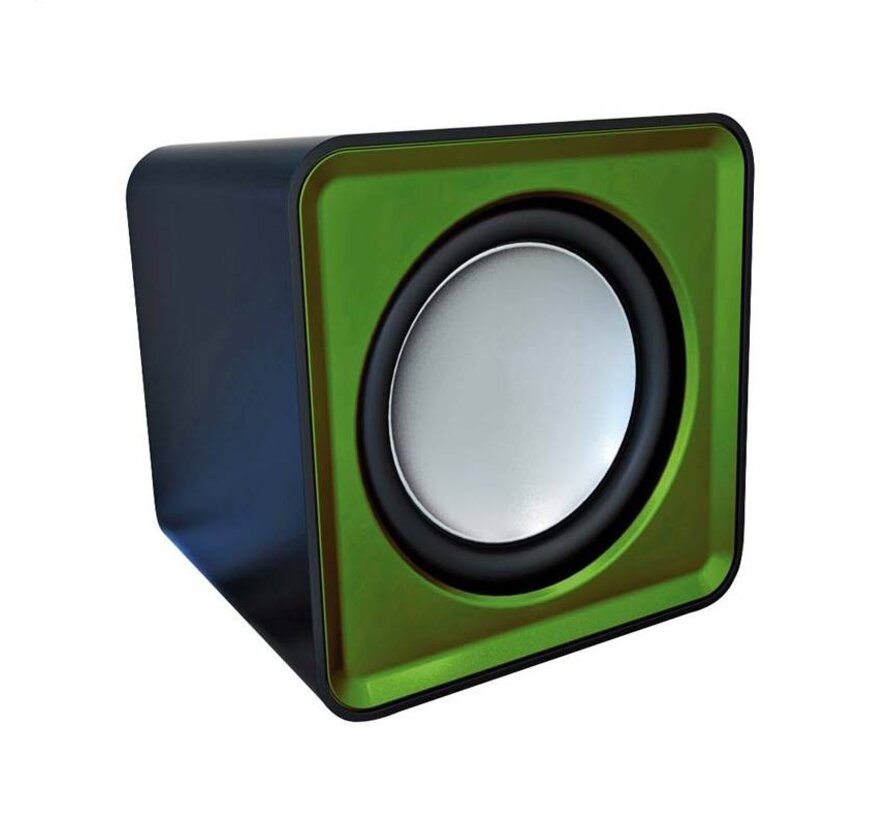 HAUT-PARLEURS OMEGA 2.0 OG-01 SURVEYOR 6W VERT USB [41921]