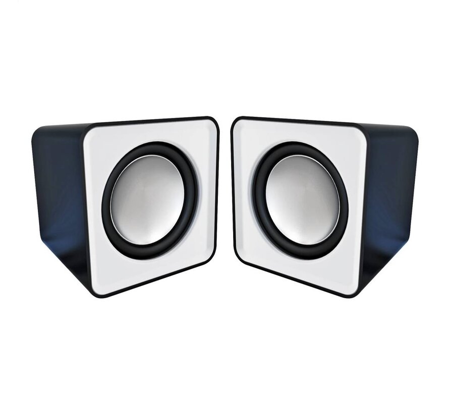 OMEGA SPEAKERS 2.0 OG-01 SURVEYOR 6W WHITE USB [41586]