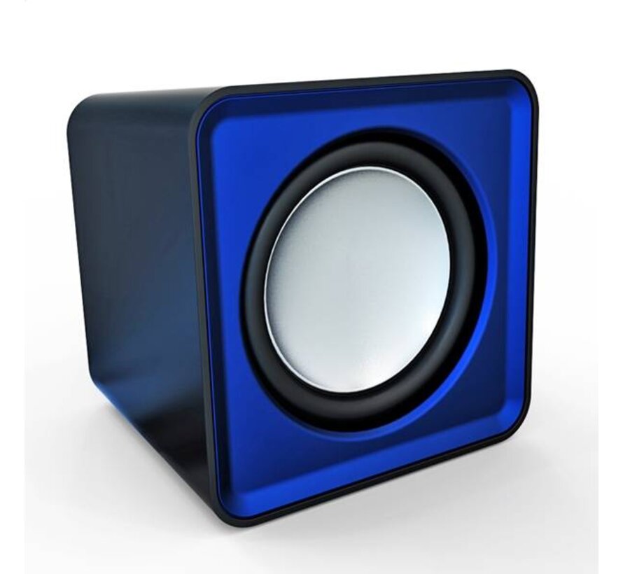 ENCEINTES OMEGA 2.0 OG-01 SURVEYOR 6W BLEU USB [41584]