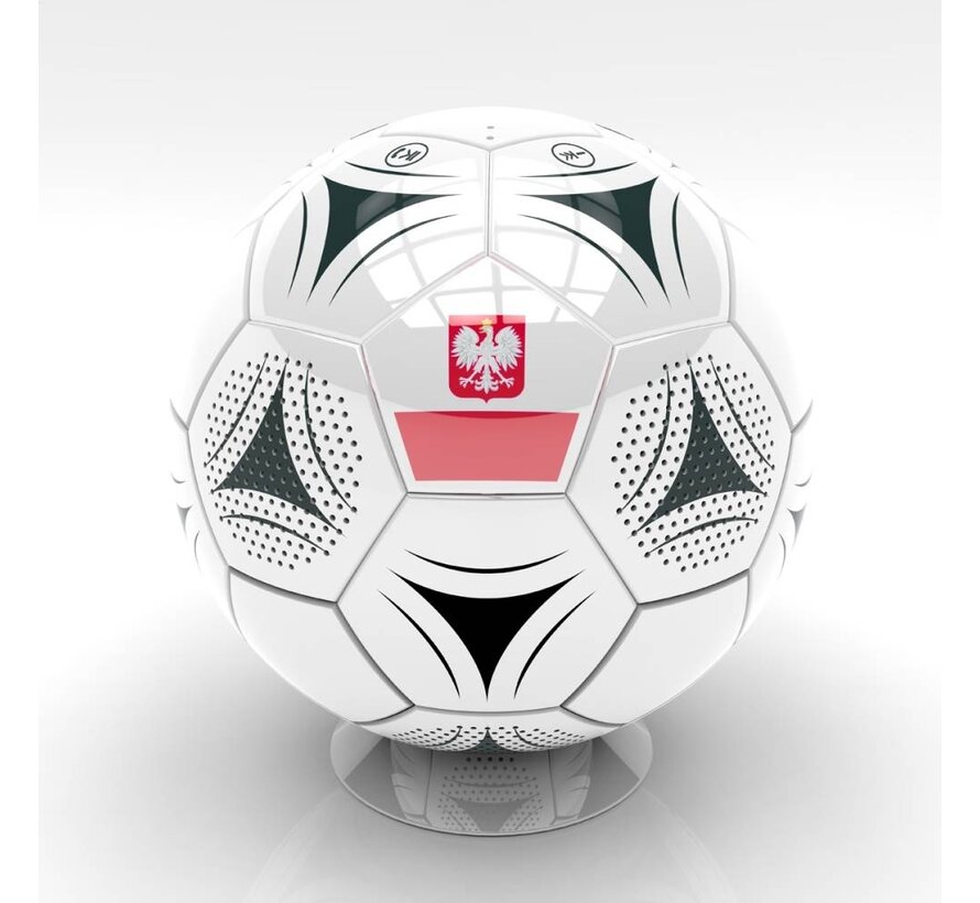 PLATINET ENCEINTE BLUETOOTH FOTBALL DRAPEAU POLONAIS (44540)