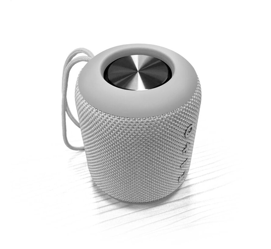 ENCEINTE PLATINET PMG13 PEAK BLUETOOTH 4.2 10W STEREO IPX5 - GRIS