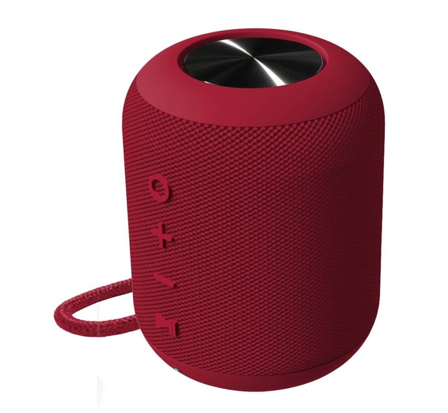 ENCEINTE PLATINET PMG13 PEAK BLUETOOTH 4.2 10W STEREO IPX5 - ROUGE