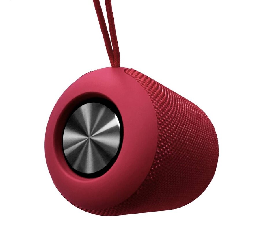 PLATINET SPEAKER PMG13 PEAK BLUETOOTH 4.2 10W STEREO IPX5 RED [44489]