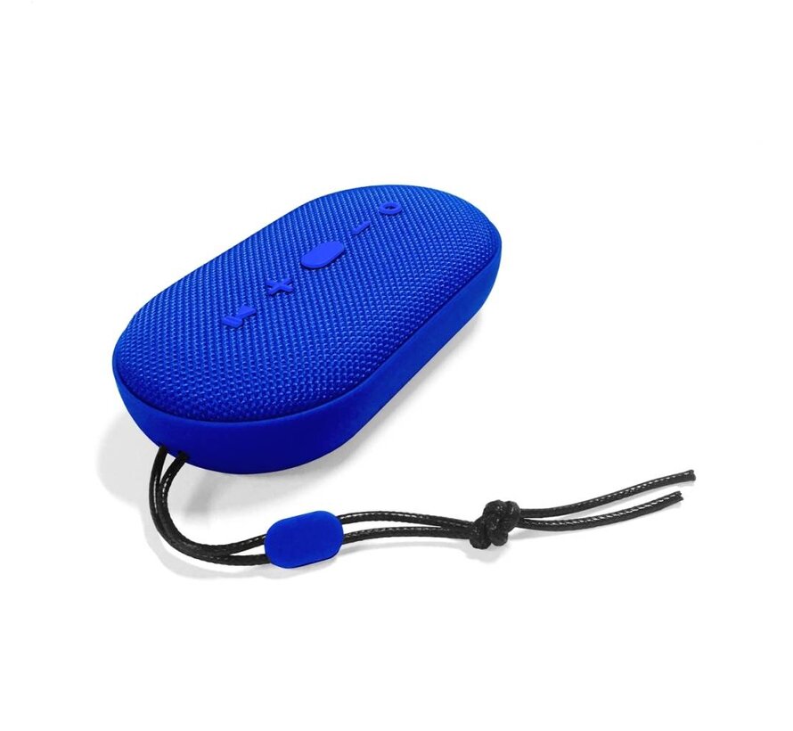 ENCEINTE PLATINET PMG12 TRAIL BLUETOOTH 4.2 10W STEREO IPX5 - BLEU FONCE