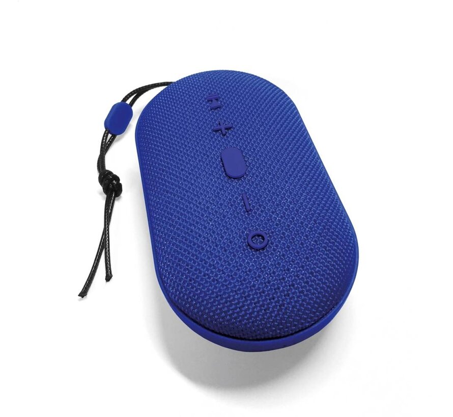 ENCEINTE PLATINET PMG12 TRAIL BLUETOOTH 4.2 10W STEREO IPX5 - BLEU FONCE