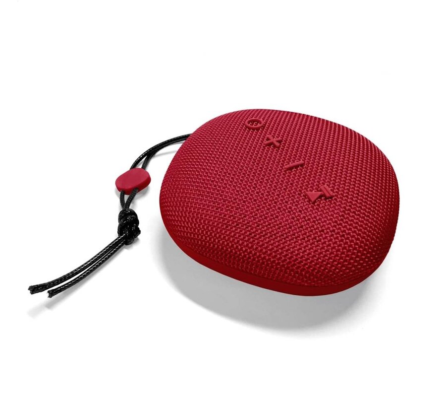ENCEINTE BLUETOOTH 4.2 6W PLATINET PMG11 HIKE IPX5 - ROUGE
