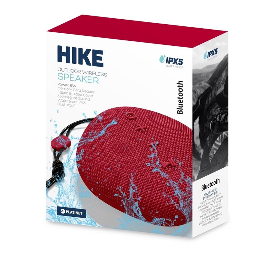 PLATINET SPEAKER PMG11 HIKE BLUETOOTH 4.2 6W IPX5 DARK BLUE [44481]