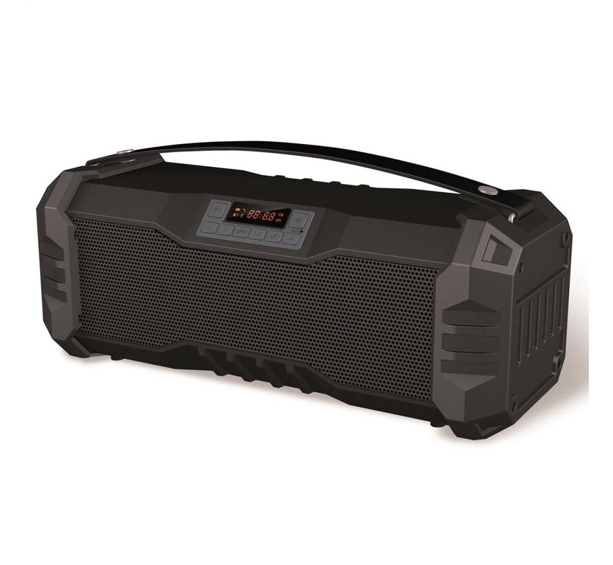 ENCEINTE BLUETOOTH PLATINET PMG75B BOOMBOX NOIR [44414]