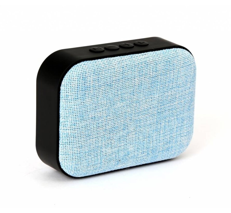 OMEGA GŁOŚNIK OG58DG BLUETOOTH V4.1 FABRIC BLUE [44331]