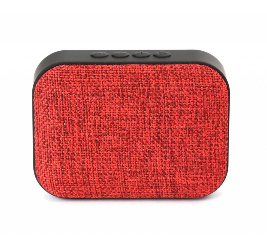 ENCEINTE OMEGA OG58 BLUETOOTH V4.1 - TISSU ROUGE [44336]