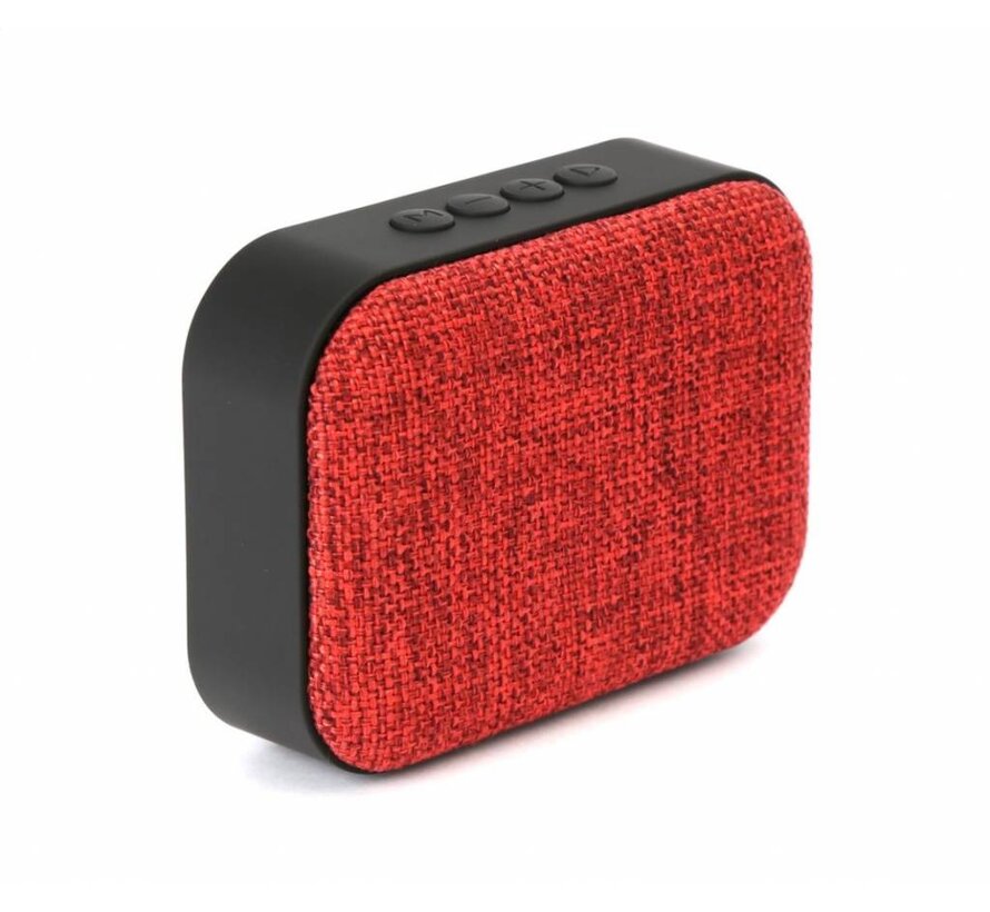 OMEGA SPEAKER OG58DG BLUETOOTH V4.1 FABRIC RED [44336]